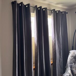 Elegant Blackout Curtains - Gray/Brown